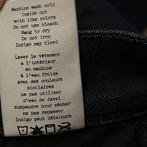 rag & bone Nina High Rise Skinny Jeans in Bayview Wash Women’s Size 27 US Size 4 - Picture 4 of 16